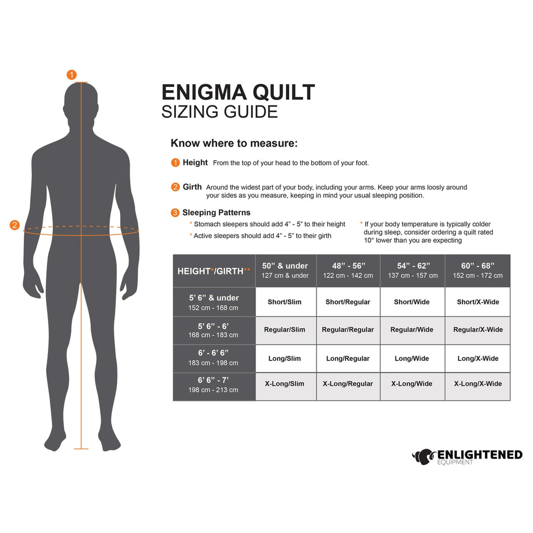 Enlightened Equipment Enigma Quilt