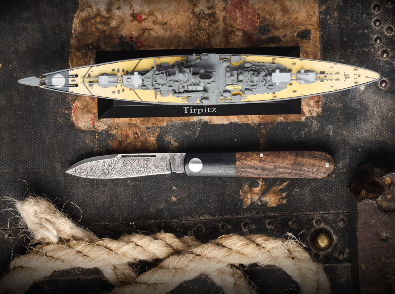 Boker Barlow Prime Tirpitz 117942DAM – Kaviso, LLC