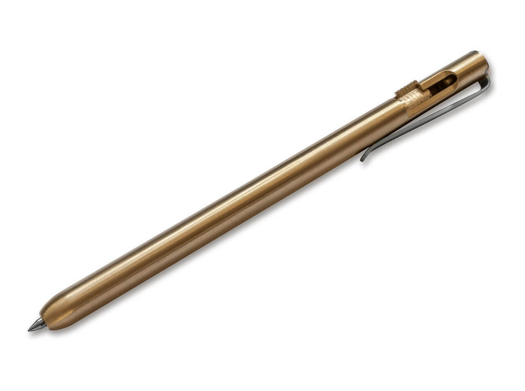 Boker Plus Rocket Pen Brass 09BO062 - Open Box
