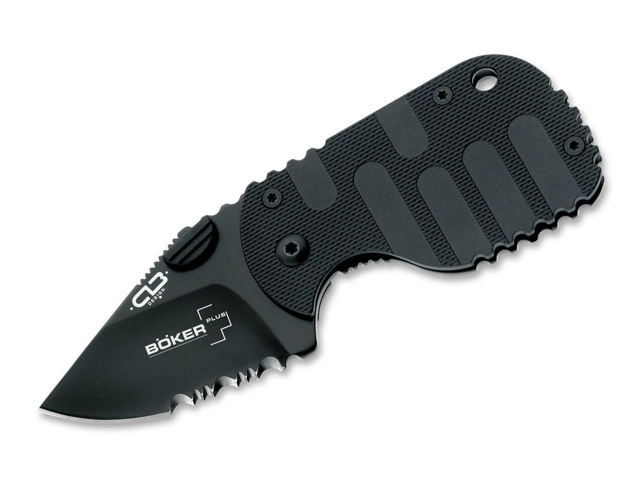 Boker Plus Subcom All Black 01BO586 - Open Box – Kaviso, LLC