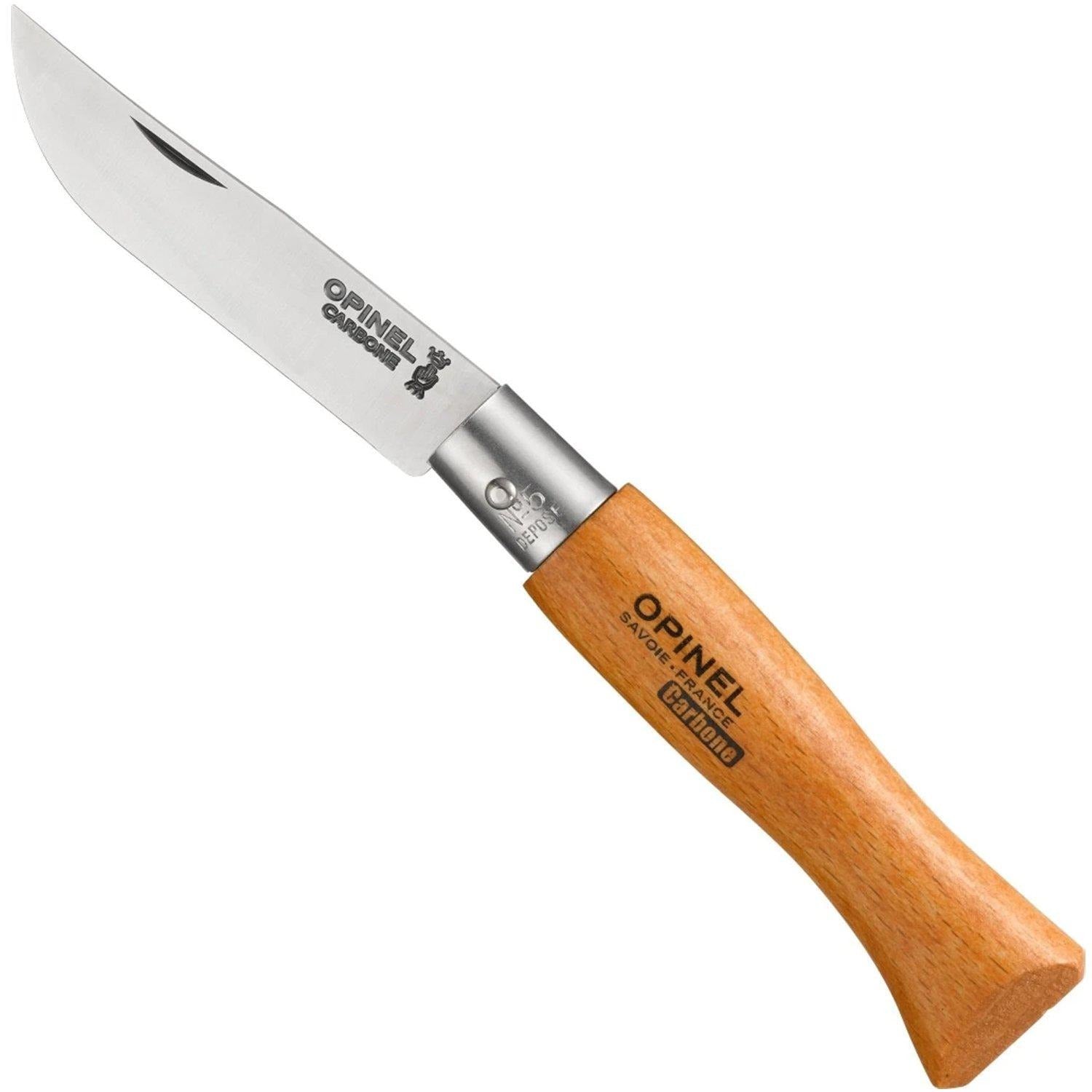 Opinel Carbon Steel Folding Pocket Knife – Kaviso, LLC