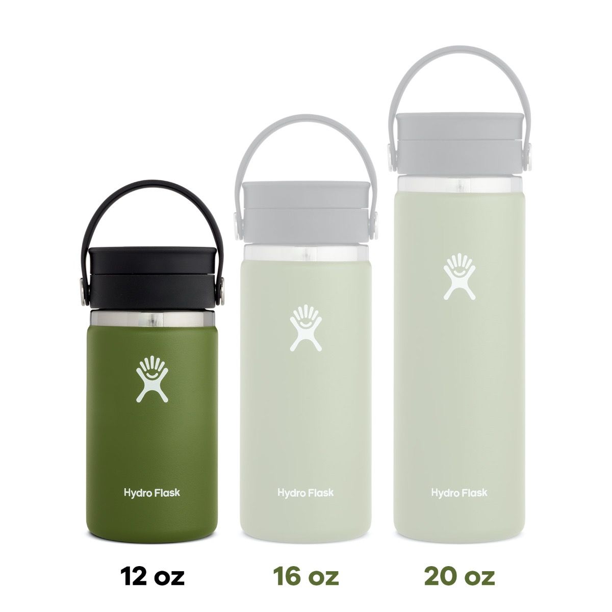 Hydro Flask 12oz Wide Mouth Coffee Flask with Flex Sip Lid – Kaviso