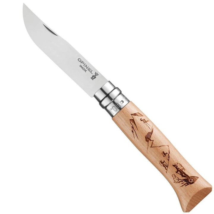 Opinel No8 Alpine Adventures Series