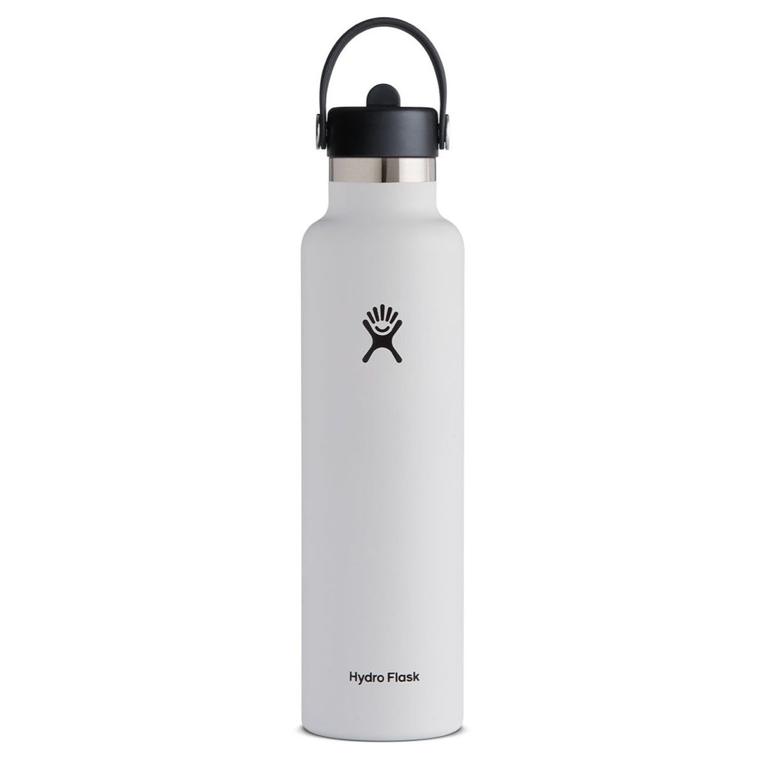 Hydro Flask Standard Mouth W/ Flex Straw Cap 24 Oz Seagrass