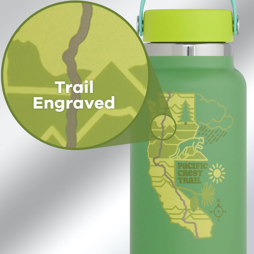 Hydro Flask Scenic Trails Limited Edition 32oz Wide Mouth