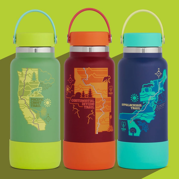 Hydro Flask 32 Oz Wide Mouth - Scenic Trails Edition