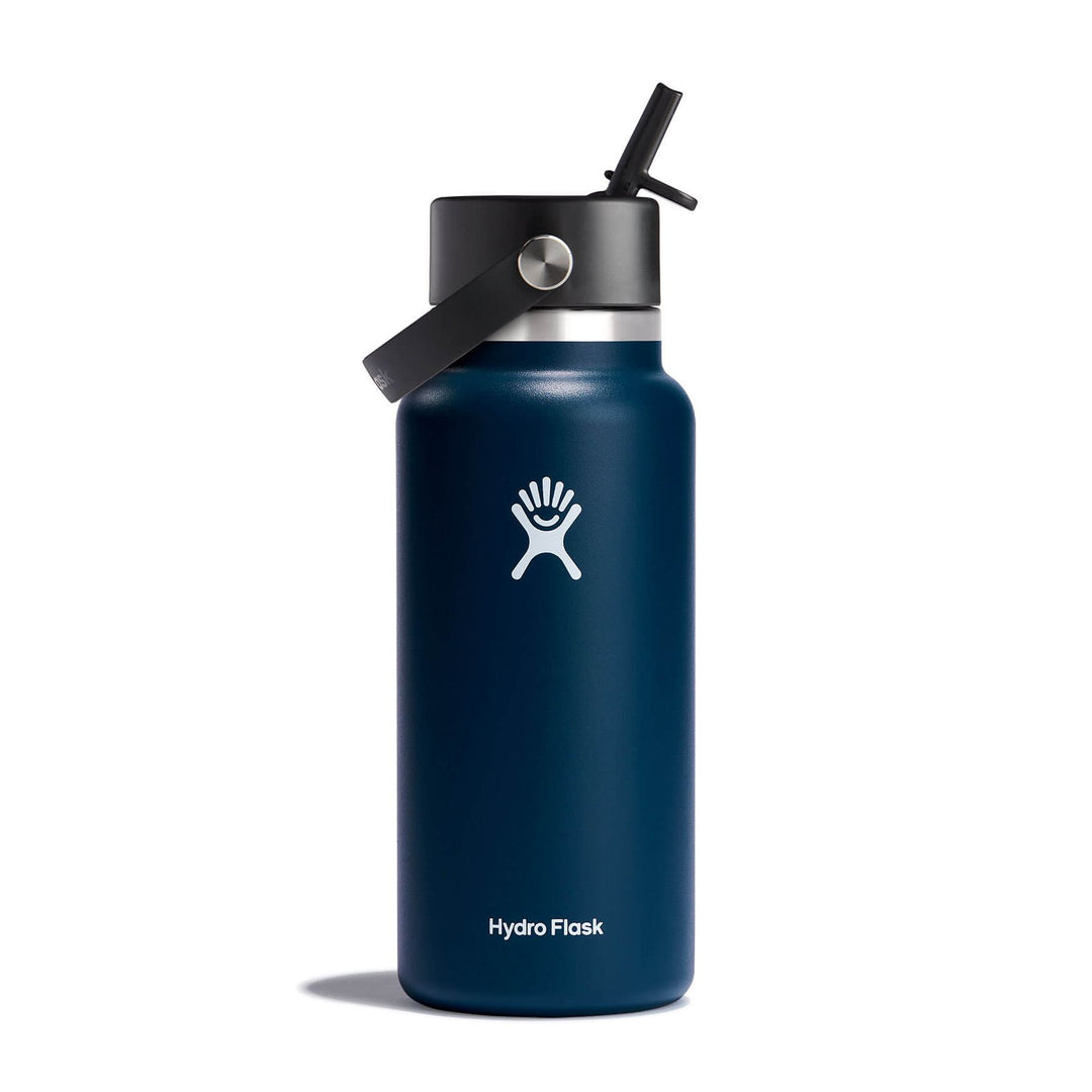 HYDRO FLASK Rain 24 oz Wide Mouth With Straw Lid Water Bottle